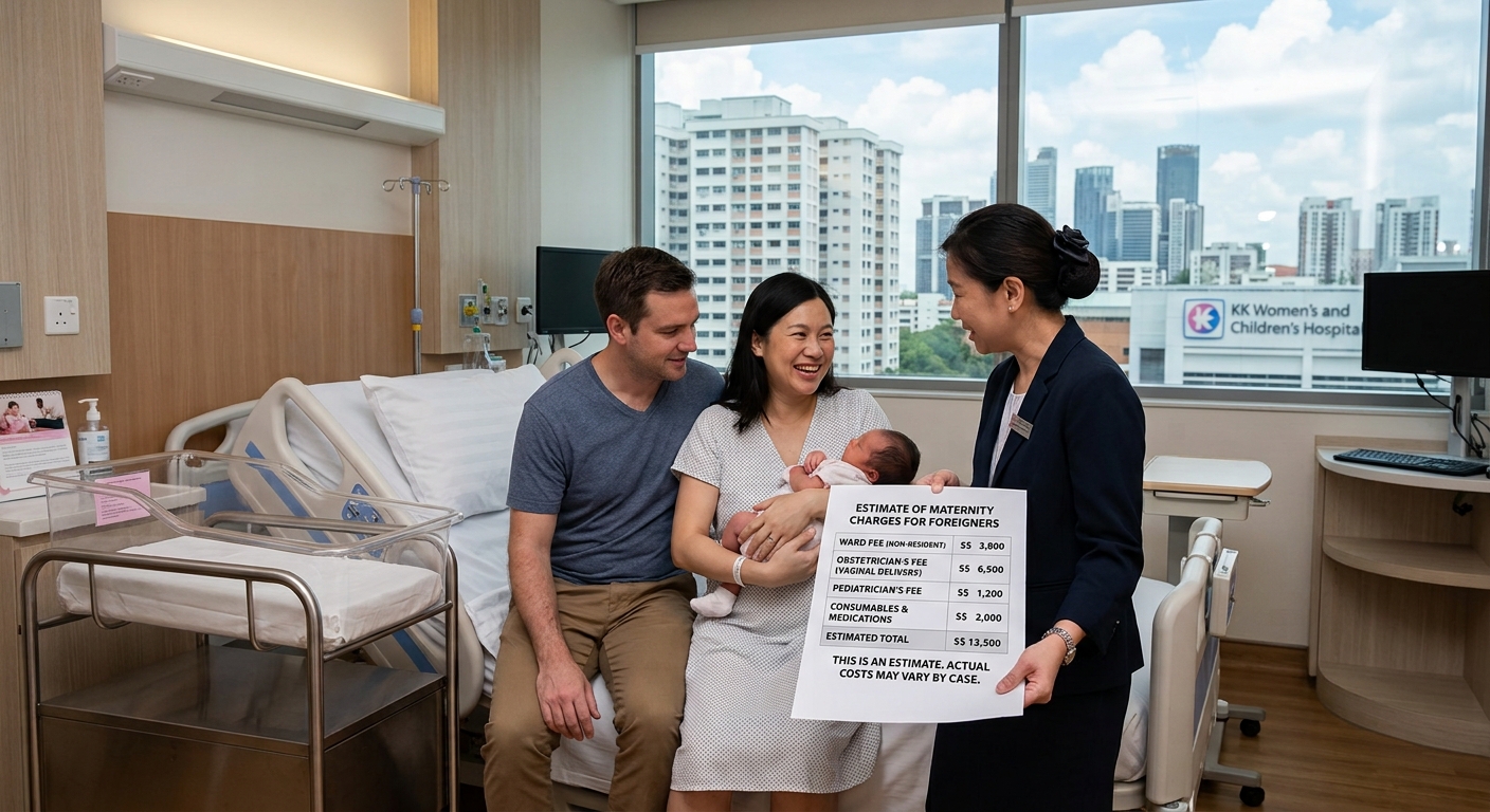 Cost of Giving Birth in Singapore: Foreigner, EP & S Pass