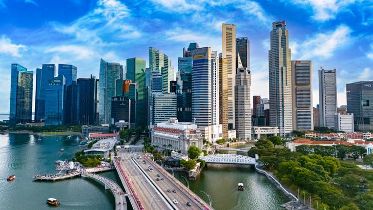 Singapore professionals and city scenes